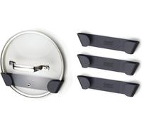 Cupboardstore - Ensemble De 4 Supports De Rangement Mural Pour Couvercles De Poêles Et Casseroles,Auto-Adhésif
