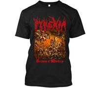 Cupcafe Limited Pyrexia Sermon of Mockery American Death Metal Graphic T-Shirt S-4XL. Black XXLBlackXXL