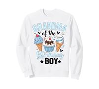 Cupcake à la crème glacée pour Grand-mère de l'anniversaire d'un garçon Sweatshirt