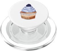 Cupcake aux mûres PopSockets PopGrip pour MagSafe
