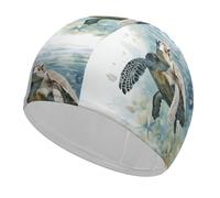 Cupcake Candy Hearts Sweet Cupcake Candy Hearts Sweet Women Adult Bonnet de Bain imperméable Bonnets de Bain pour Femmes, Cheveux Longs et Courts