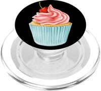 Cupcake EDM Cupcake Raver Drop The Bass Art sur Le Dos PopSockets PopGrip pour MagSafe