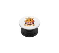 Cupcake I'm Muffin Without You Pun Pancake Baker Girlfriend PopSockets PopGrip Adhésif