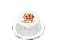 Cupcake I'm Muffin Without You Pun Pancake Baker Girlfriend PopSockets PopGrip pour MagSafe