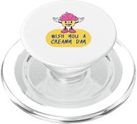 Cupcake Muffin Jour crémeux PopSockets PopGrip pour MagSafe