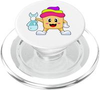 Cupcake Pêcheur Poisson Pêche PopSockets PopGrip pour MagSafe
