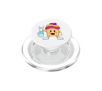 Cupcake Pêcheur Poisson Pêche PopSockets PopGrip pour MagSafe