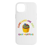 Cupcakes are Just Muffins Desserts Arc-en-Ciel Coque pour iPhone 14 Plus