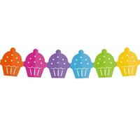 Cupcakes Girlande en papier