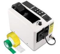 CUPCHID Automatique Dérouleur adhésif,Distributeur de ruban adhésif de bureau,Largeur du Ruban 7-50mm, Longueur 20-999mm,transport et coupe automatiques