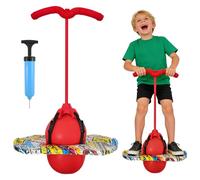 cupeohome Pogo Stick de pogo pour enfants, avec poignées, balle de saut pour le sport, capacité de charge de 90 kg, entraînement d'équilibre, perte de poids et combustion des graisses, convient aux