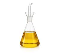 CUPERINOX Bouteille Huile, Huilier en Verre Anti-Goutte pour Huile d'olive, 250 ML, Bouteille en Verre pour Huile d'olive et Vinaigre