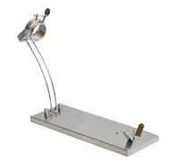 CUPERINOX Support à jambon professionnel | Support à jambon rotatif en acier inoxydable | Planche à découper jambon | Support à jambon