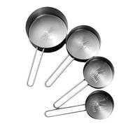 Cupes de mesure en acier inoxydable, nichage 4 pièces pour la cuisson à cuisson, gadgets sûrs au lave-vaisse