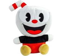 Club Mocchi Cuphead Mega Peluche pour garçons et Filles à partir de 3 Ans 38 cm, White