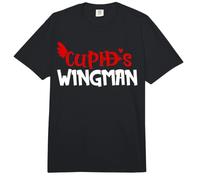 Cupid Acolyte Humour Saint Valentin Cœur Flèche Scène Comfort Colors Adult Heavyweight T-Shirt
