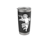 Cupid Angel Fumeur Chérubin Gobelet isotherme en acier inoxydable double paroi