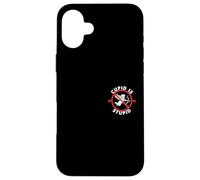 Cupid is Stupid Hate Valentines Anti Valentine Stupid Cupidon Coque pour iPhone 16 Plus