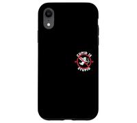 Cupid is Stupid Hate Valentines Anti Valentine Stupid Cupidon Coque pour iPhone XR