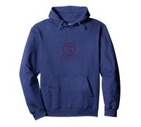Cupidon Apprenti Amour Flèches Coeur Cadeau Romantique Sweat à Capuche, Unisexe pour Adultes, Bleu Marine, S