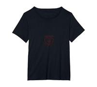 Cupidon Apprenti Amour Flèches Coeur Cadeau Romantique T-Shirt, Femme Grandes Tailles, Noir, 6X