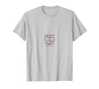 Cupidon Apprenti Amour Flèches Coeur Cadeau Romantique T-Shirt, Homme, Argent, XXL