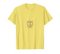 Cupidon Apprenti Amour Flèches Coeur Cadeau Romantique T-Shirt, Homme, Citron, M