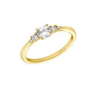 Cupidon bague en argent sterling 925 bagues pour femmes, avec zircone cubique synth., or, livré dans une boîte cadeau de bijoux, 2035672