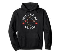 Cupidon Bow & Arrow - Just Call Me Cupidon Valentine Day Drôle Sweat à Capuche