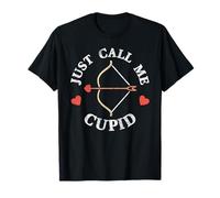 Cupidon Bow & Arrow - Just Call Me Cupidon Valentine Day Drôle T-Shirt