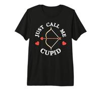 Cupidon Bow & Arrow - Just Call Me Cupidon Valentine Day Drôle T-Shirt Haut de Gamme