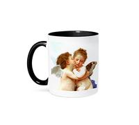 Cupidon Et Psyché Enfants, 1890, Bébés Anges Chérubins Mug Céramique Mug À Café Avec Anse Tasse Pour Chocolat Chaud Cuisine Bureau 330Ml