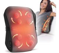 CuPiLo Masseur de dos pour soulager la douleur des tissus profonds, version améliorée 2025 avec 8 nœuds de massage pour le haut et le bas du dos, masseur de dos Shiatsu avec C