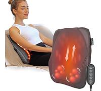CuPiLo Masseur Shiatsu pour le bas du dos - Cadeau de fête des pères - Coussin de massage 3D pour soulager la douleur, masseur portable à rouler pour la maison et le bureau