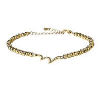 Cupimatch Bracelets BFF pour femme : bracelet réglable en perles plaqué or avec code Morse, cadeau d'amitié, bijoux en acier inoxydable, taille unique, Acier inoxydable, Pas de gemme