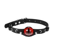 Cupimatch Collier Ras du Cou Femme Gothique Vintage Collier Ras de Cou Mauvais Œil Lolita Vampire Costumes d'halloween