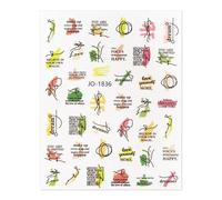 Cupio Autocollants pour ongles JO-1836