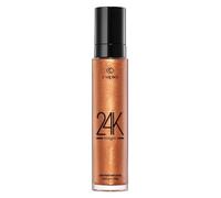 Cupio Body Highlighter 24K Magic Sunkissed Seduction 100 ml - enlumineur corps liquide au reflet or-bronze chaud, huiles de jojoba & d’argan, glow rapide, non gras