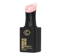 Cupio Rubber Base Effect X Perfect Flakes Luxury You 15ml - Base Rubber Nude Rosé à Paillettes pour Ongles UV LED