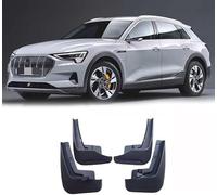 CUPKEE 4 Pièces Bavettes Garde-Boue de Voiture Kit Avant Arrière Bavettes pour Audi E-tron Etron 2019-2023, Anti-éclaboussures Pas Besoin de Percer