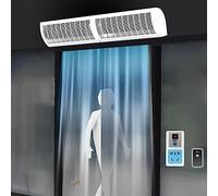 CUPLES Rideau d'air Électrique Porte, Rideau d'air Silencieux Ventilateur De Séparation d'air, Adapté Aux Ventilateurs D'échappement D'entrée De Supermarché (Size : 150cm)