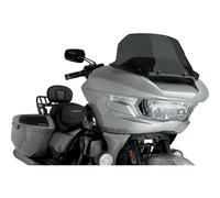 Cupolino Moto PUIG High-Road Touring Fumée Foncée PMMA Harley CVO ROAD GLIDE ST