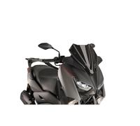 Cupolino Moto PUIG V-Tech Sport Noir Pour Yamaha X MAX 300 2017-2022