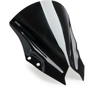 Cupolino Moto PUIG Z-Racing Noir Pour Kawasaki NINJA 500 2024-2026 25 mm PMMA