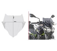 Cupolino Plex Givi Complet Avec Attaches Pour Kawasaki Z 650 Z650 2020 2022 2023
