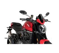 Cupolino PUIG Sport Noir Pour Ducati 937 MONSTER PLUS 2021-2025