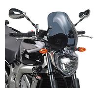 Givi Pare-brise 140D – Fumé 35×36 cm – Pour Yamaha FZ6 (2004-2006) – Sans supports
