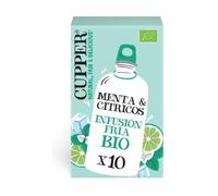 Cupper Infusion Froide Menthe et Agrumes Bio 10uts