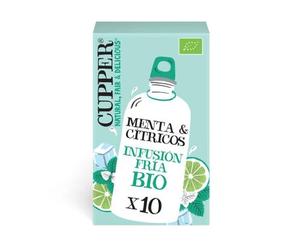 Cupper Infusion Froide Menthe et Agrumes Bio 10uts