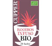 CUPPER ORIGINAL ROOIBOS infusion 20bolsitas. BIO - infusion aux plantes pour des pauses détente, se déguste chaud pour un moment de détente et convient à ceux qui privilégient des produits efficaces a